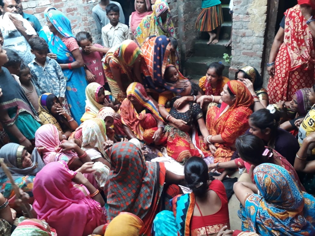 Bahraich: Three innocent people died by drowning in the water filled in the pit of the brick kiln
