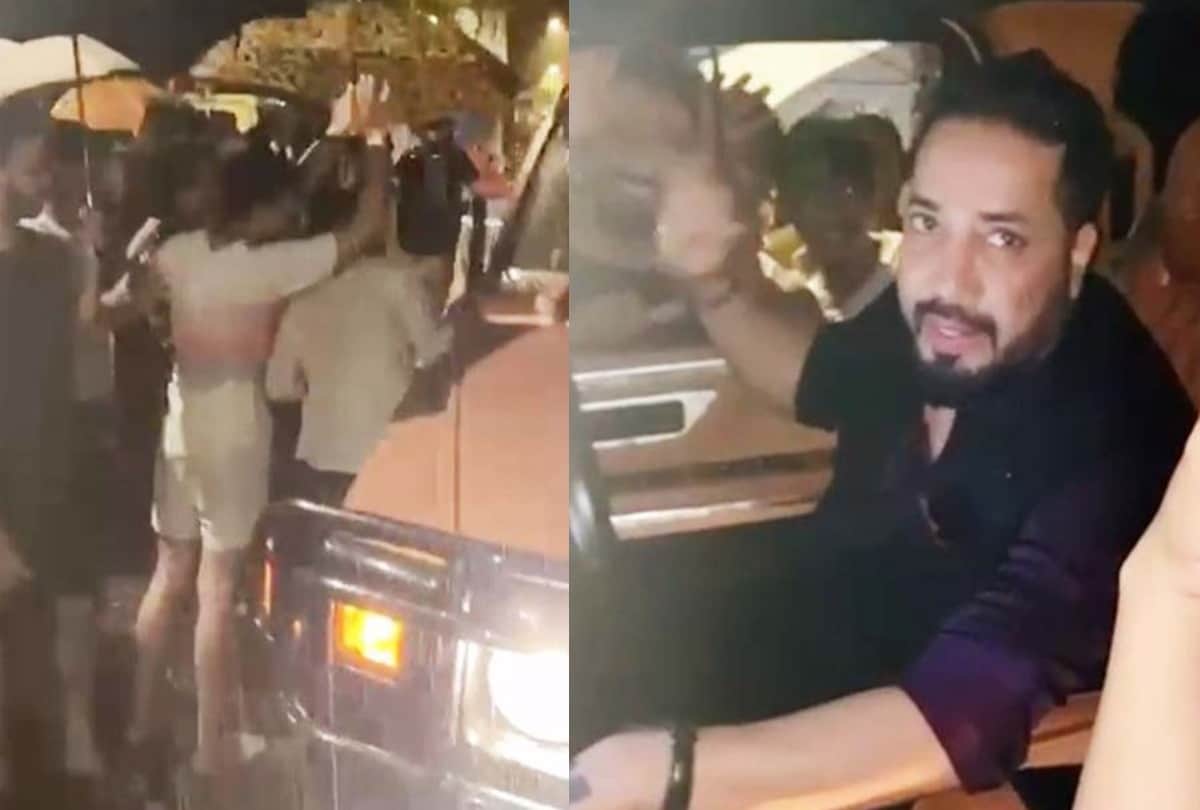 Mika Singh's Car Breaks Down At Night In Mumbai Rains Hundreds People Come To His Help