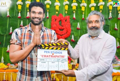 Sai Srinivas Bellamkonda debut in bollywood with Jayantilal Gada film Hindi remake of rajamouli movie Chatrapathi
