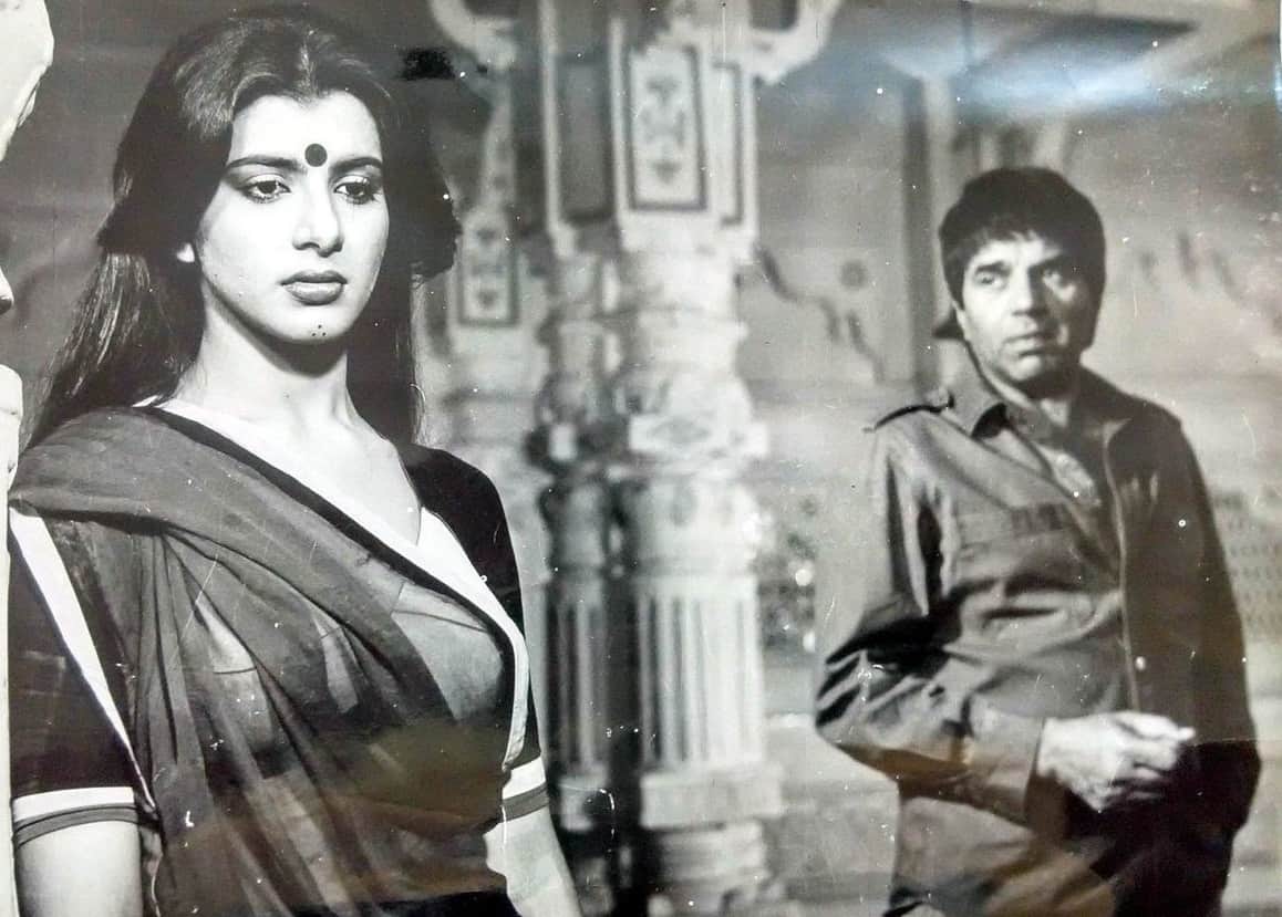 Indian Idol 12 When Dharmendra closeness with  Anita Raaj Now This Iconic on screen duo Romance Again