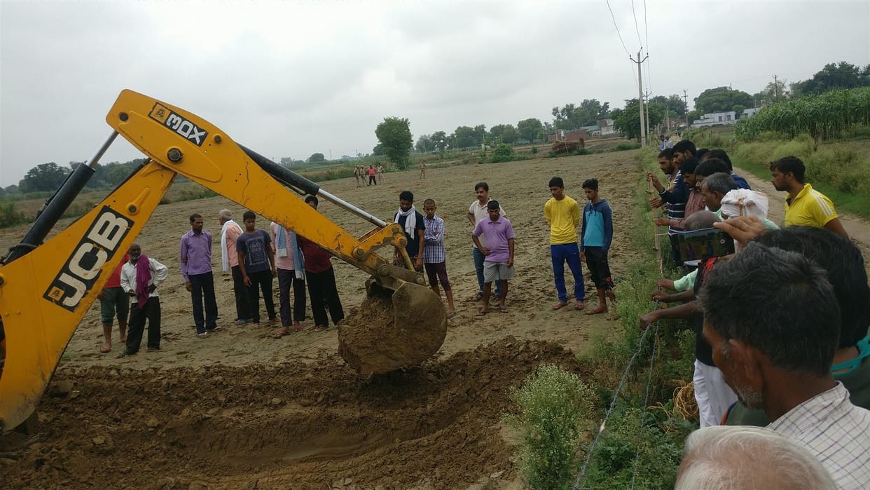 Revenue department and administrative officers resolved the land dispute