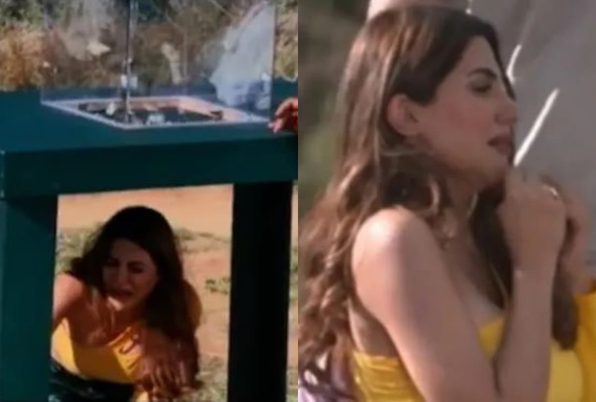 Khatron ke khiladi 11 nikki tamboli got eliminated in the first week after aborting 3 tasks
