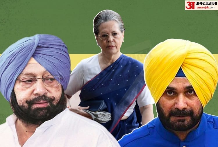 Punjab Congress Crisis: Captain Amarinder Singh is not happy with Party High command decision Punjab Congress Chief Navjot Sidhu