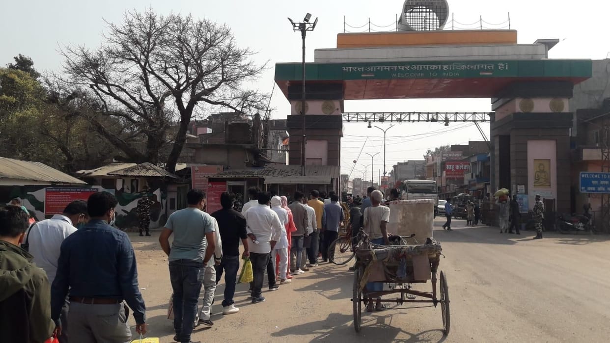 As soon as the government changed in Nepal, the convenience on the border increased