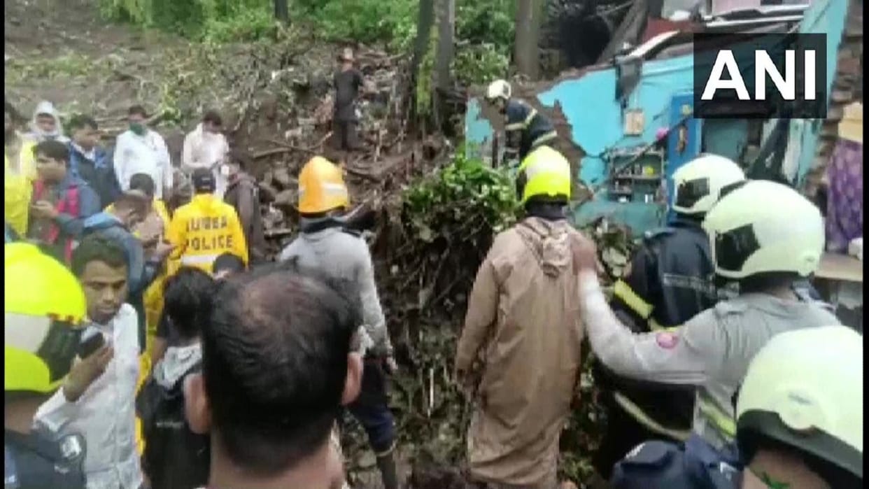 Maharashtra: A landslide and neem tree killed all family member of Shakuntala in heavy rain in Mumbai