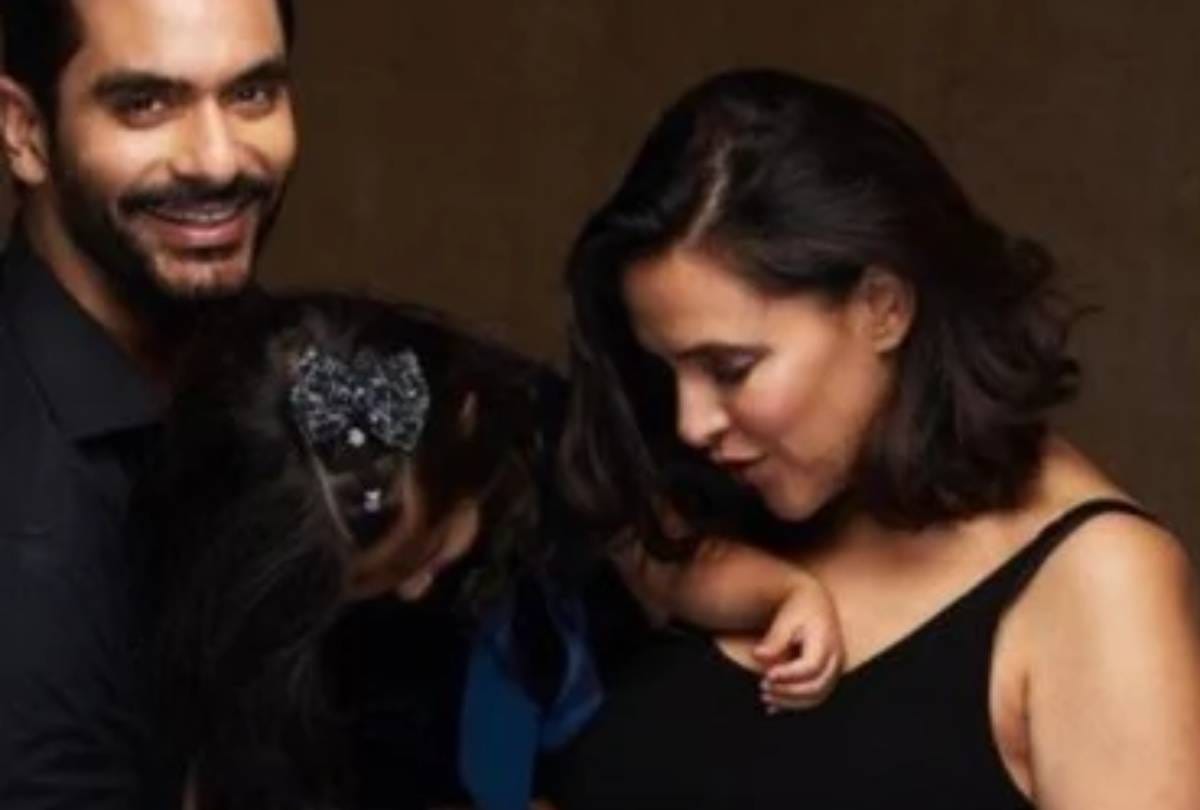 Fashion tips Pregnant women can wear black strappy dress like Neha Dhupia everyone will praise