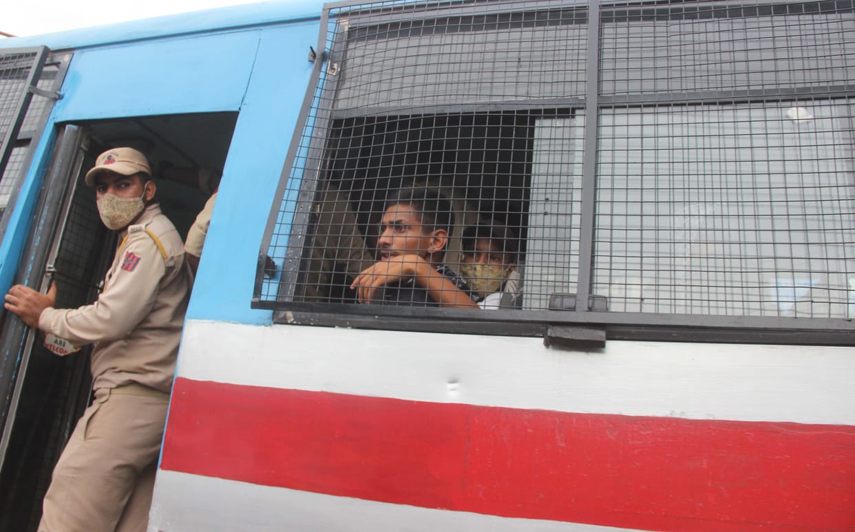 protest in jammu
