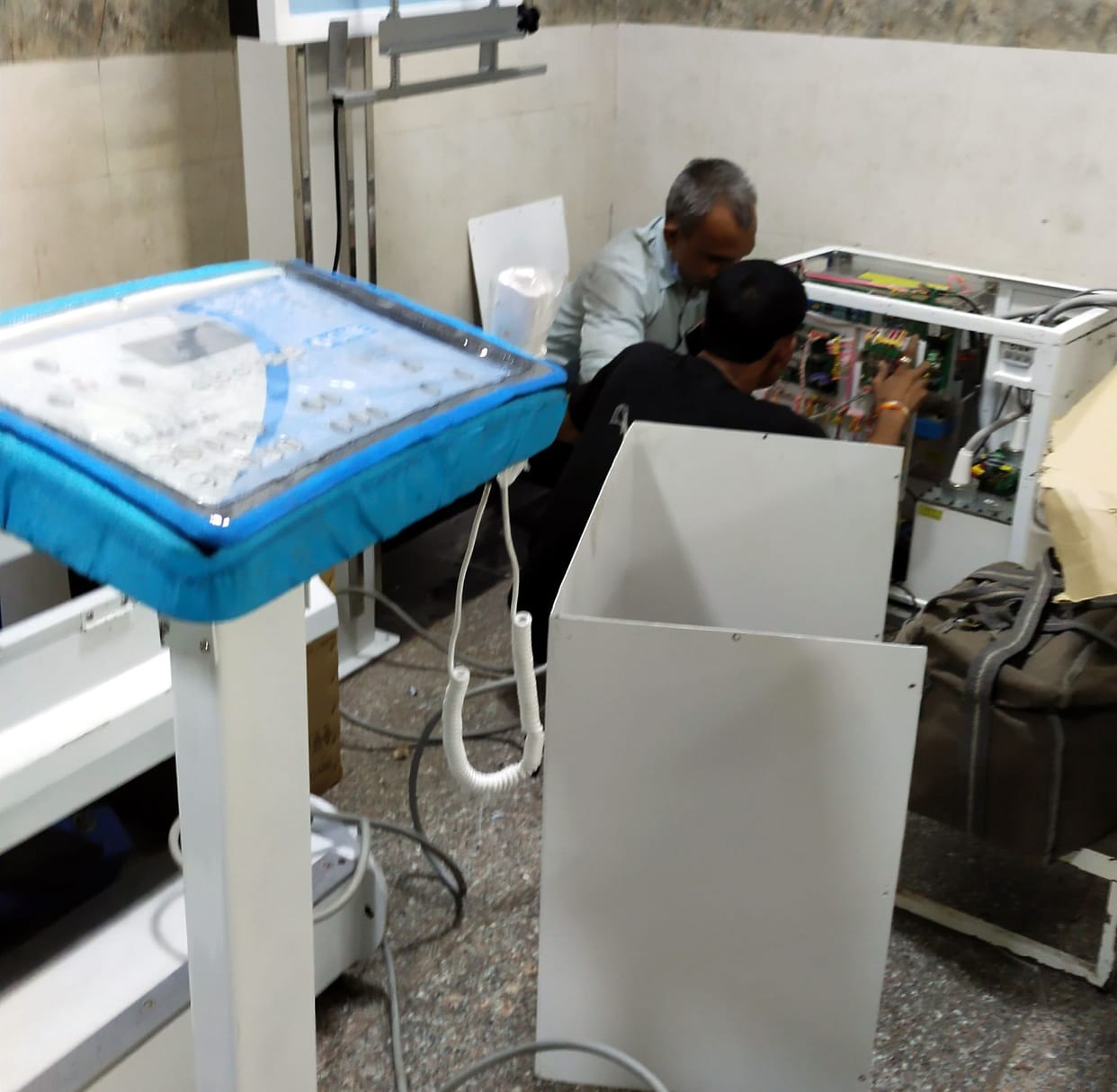 12 lakh digital X-ray machine installed in Cantonment Civil Hospital