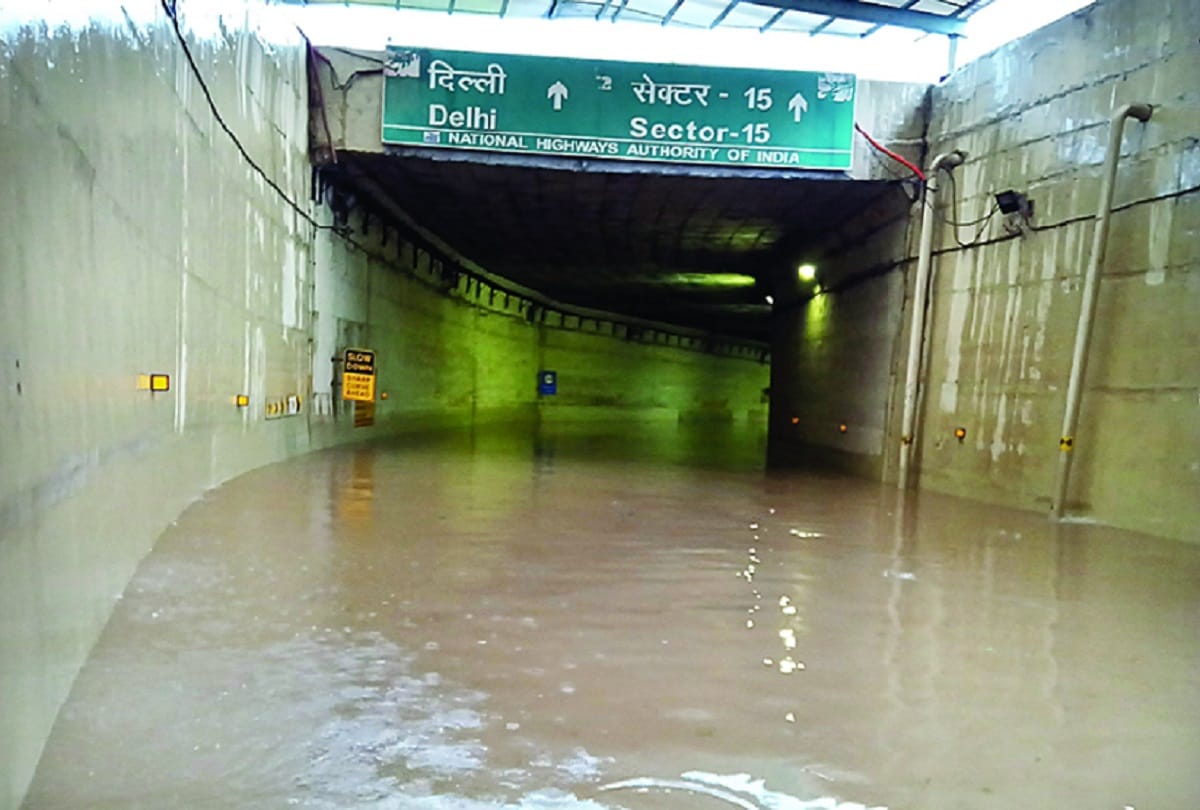 youth dies after drowning in water filled in raj nagar underpass on delhi-gurugram expressway