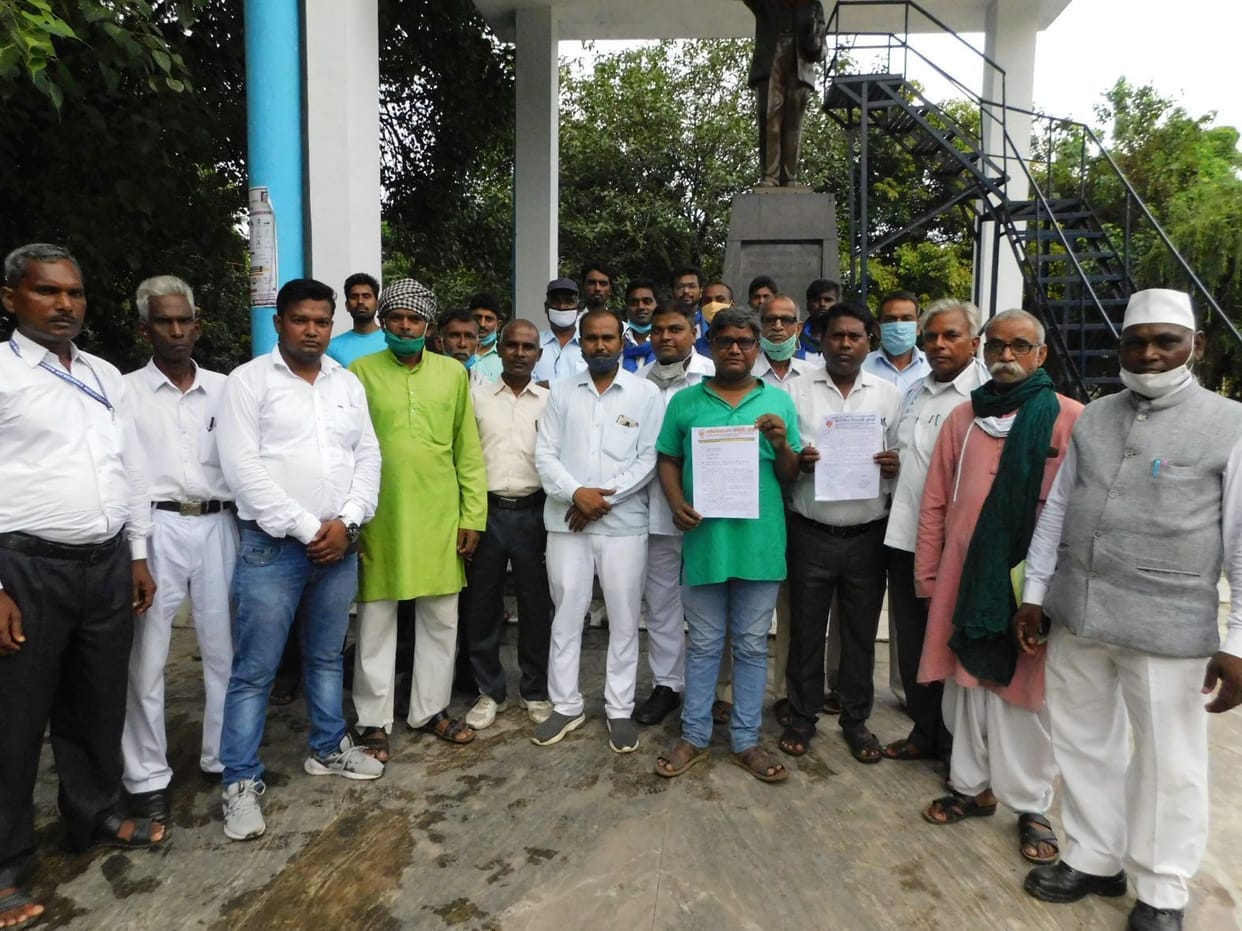 protest against reservation