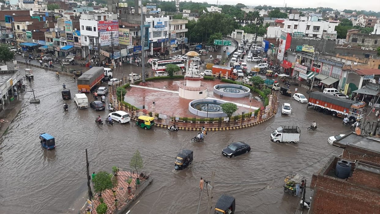 rain continue in 2nd day in Bhiwani