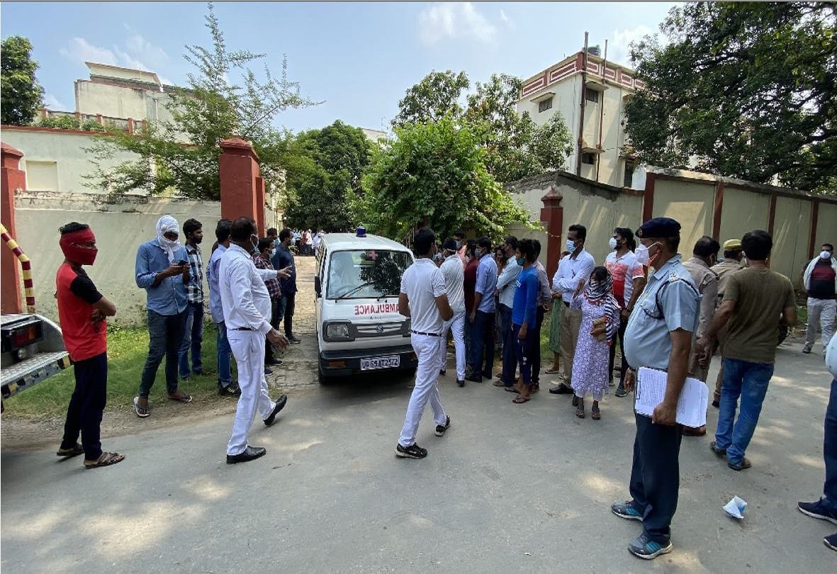 BHU  professor suicide case pyre of waste papers  seen at incident her brother has also committed suicide