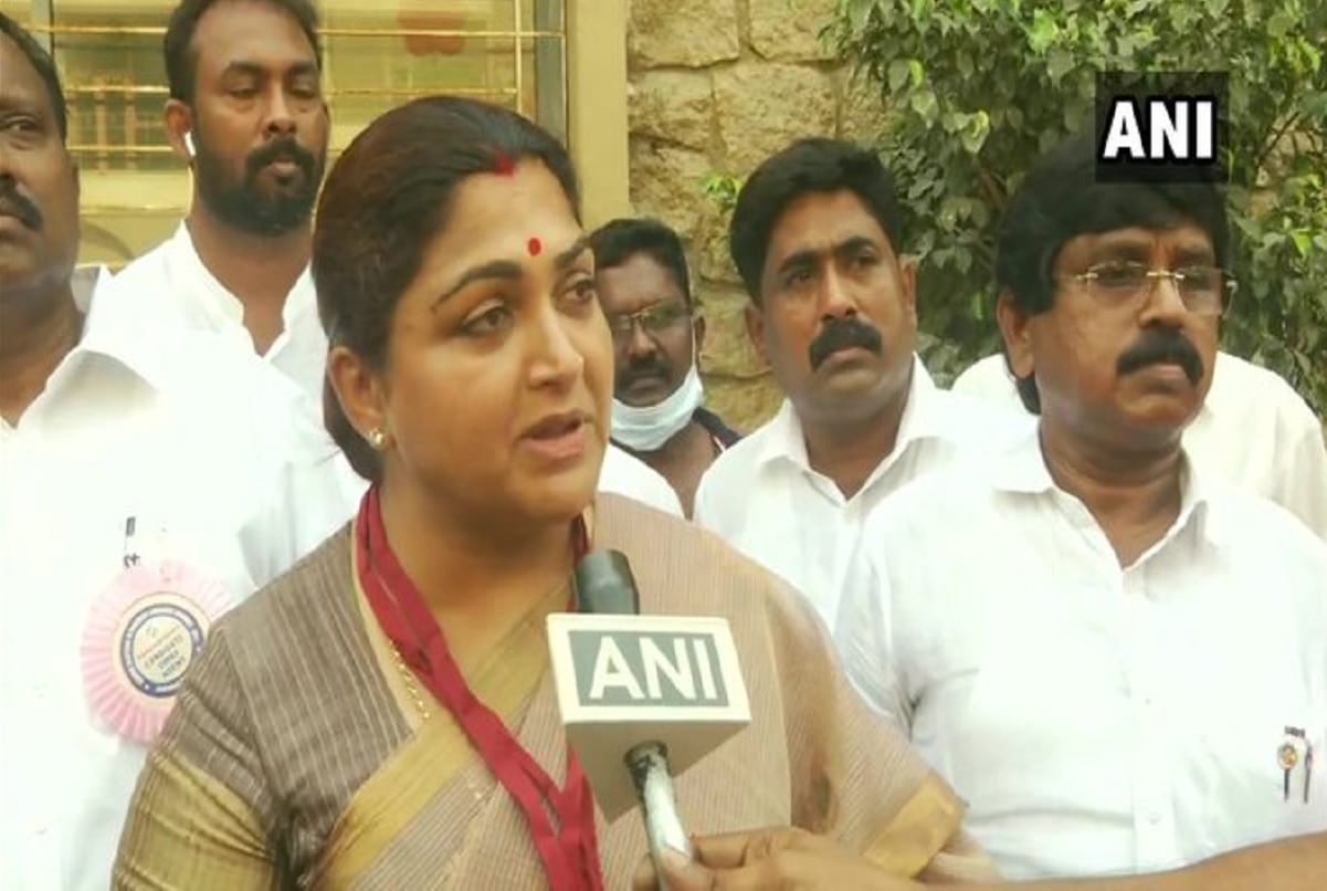 BJP leader and actor Khushbu Sundars Twitter account got hacked, she will file a complaint