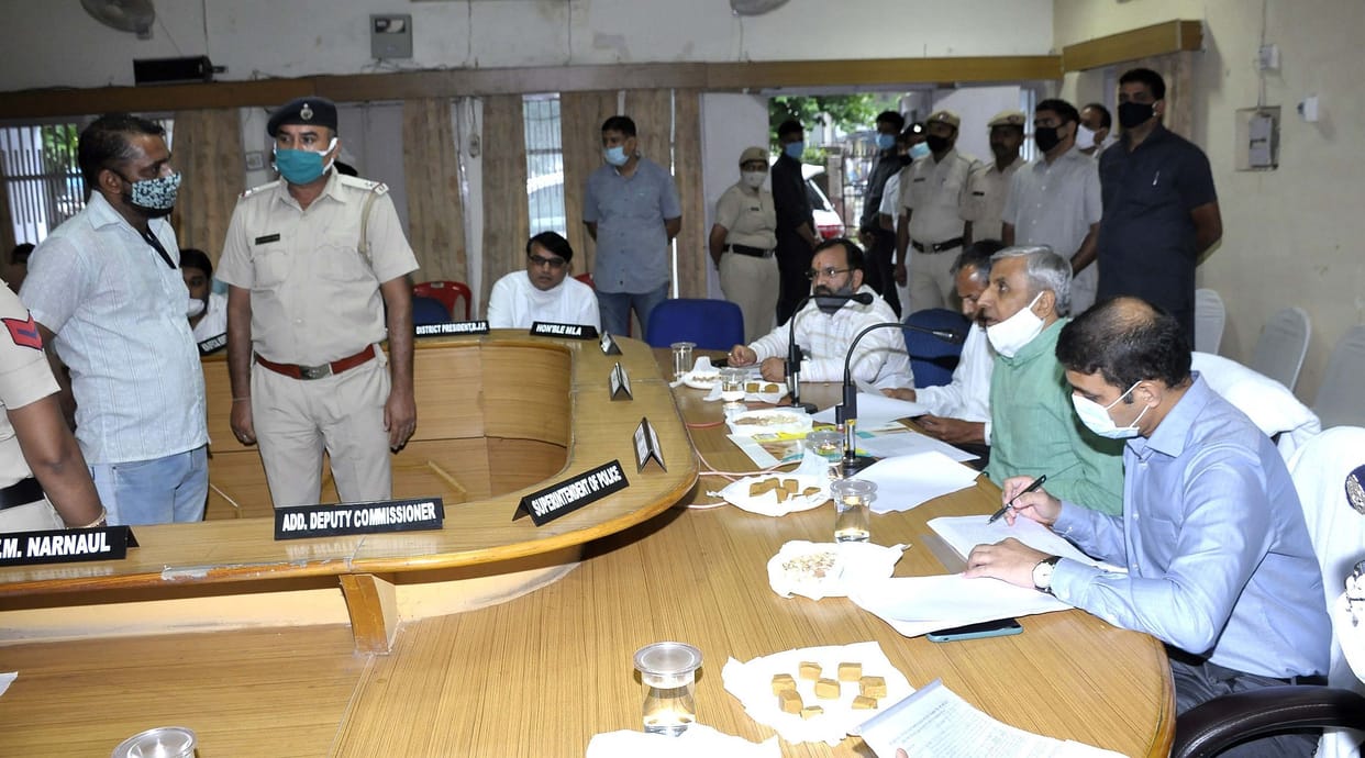 Monthly meeting of public grievance committee