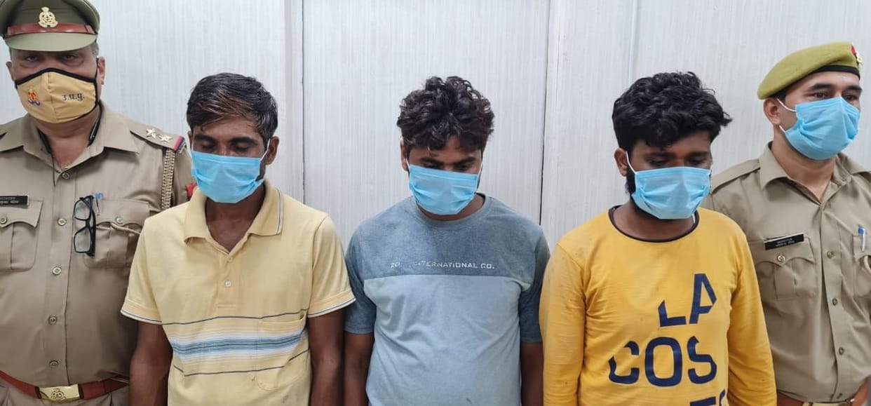 Three miscreants of ATM cutting gang arrested