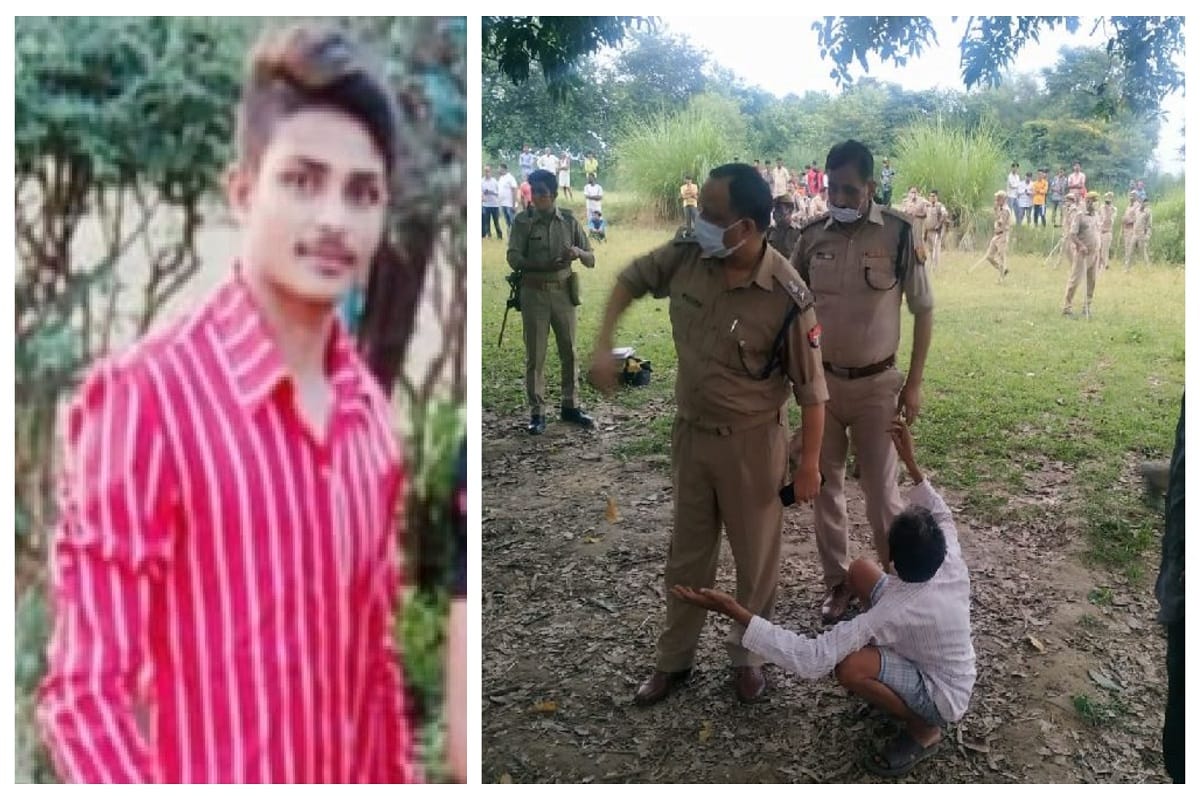 Murder in Jaunpur youth killed by slitting his throat with sharp weapon police force reach