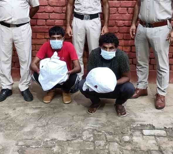 two accused including five kg of ganja arrested