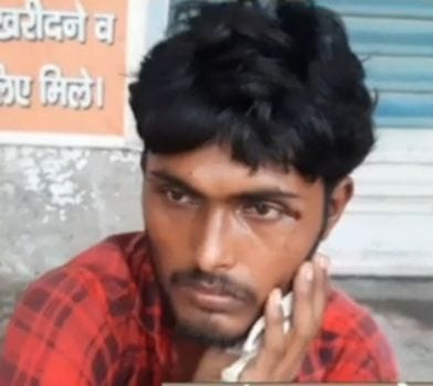 bike rider snatched Mobile after beating a young man