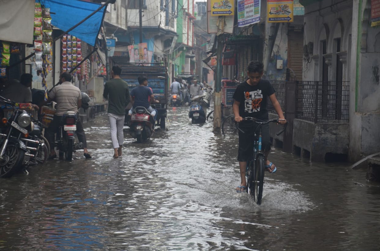 After a month it rained cloudy, 84.6 mm of rain