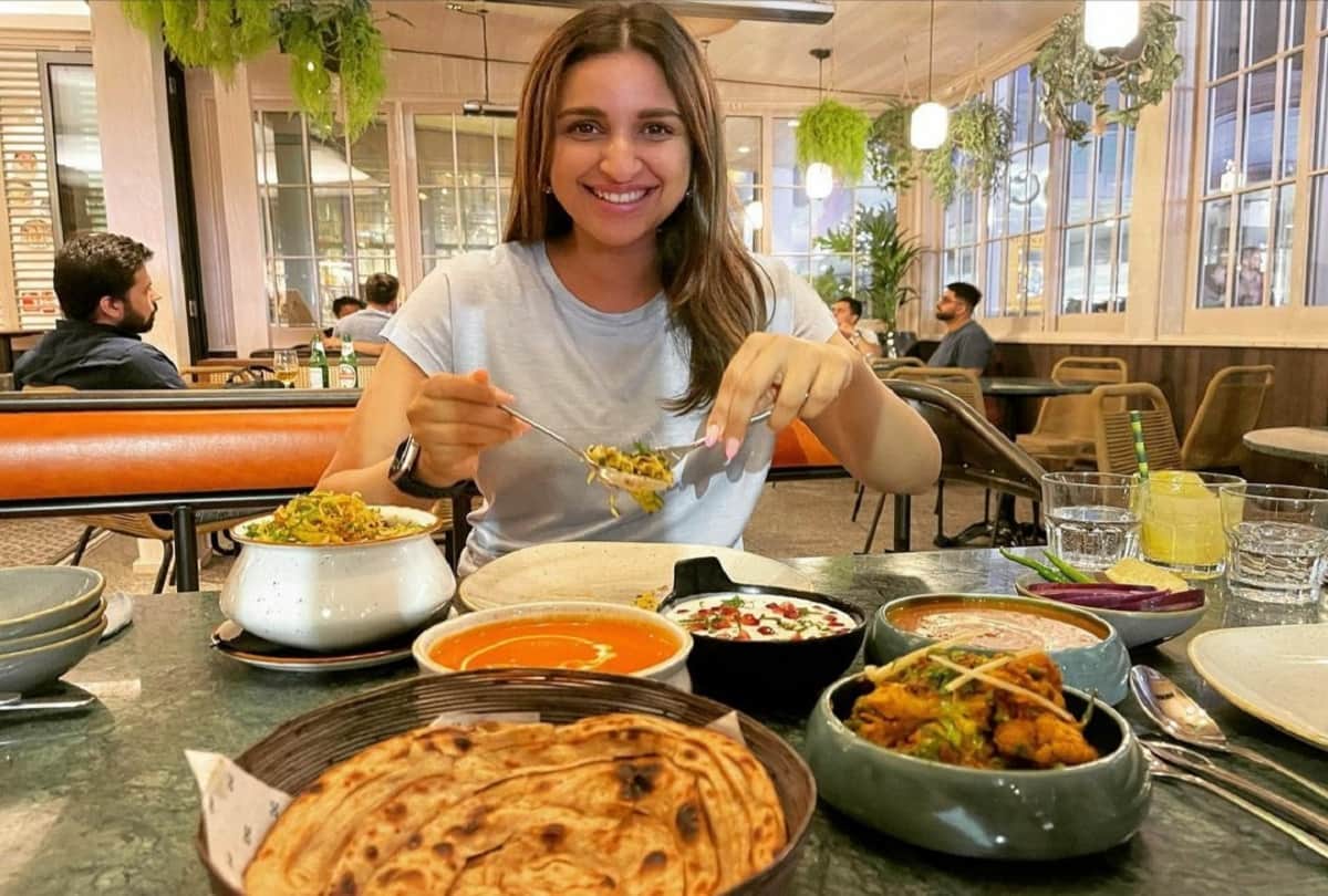 parineeti chopra got tears after eating dal roti chawal in london