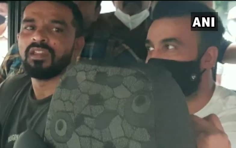 Shilpa Shetty husband & businessman Raj Kundra sent to Police Custody till 23rd July