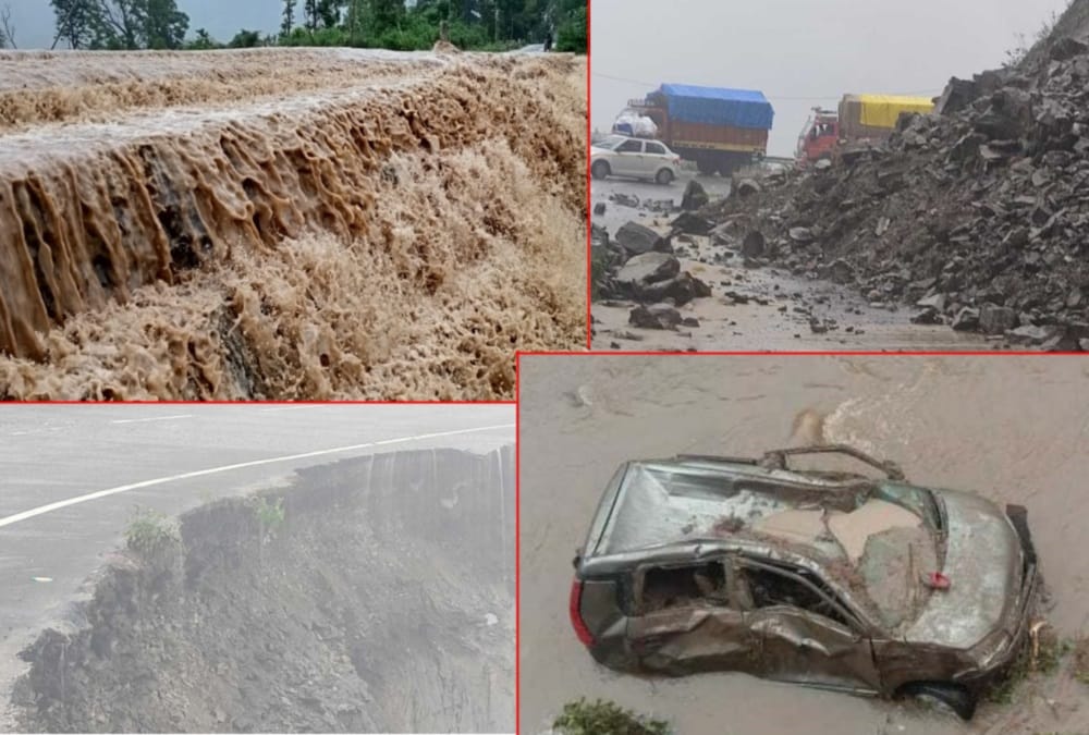 Uttarakhand Monsoon Update: many road closed after Heavy Rainfall in Kumaon and tourist died photos