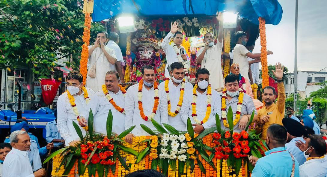 Devotees reached Lord Jagannath Yatra