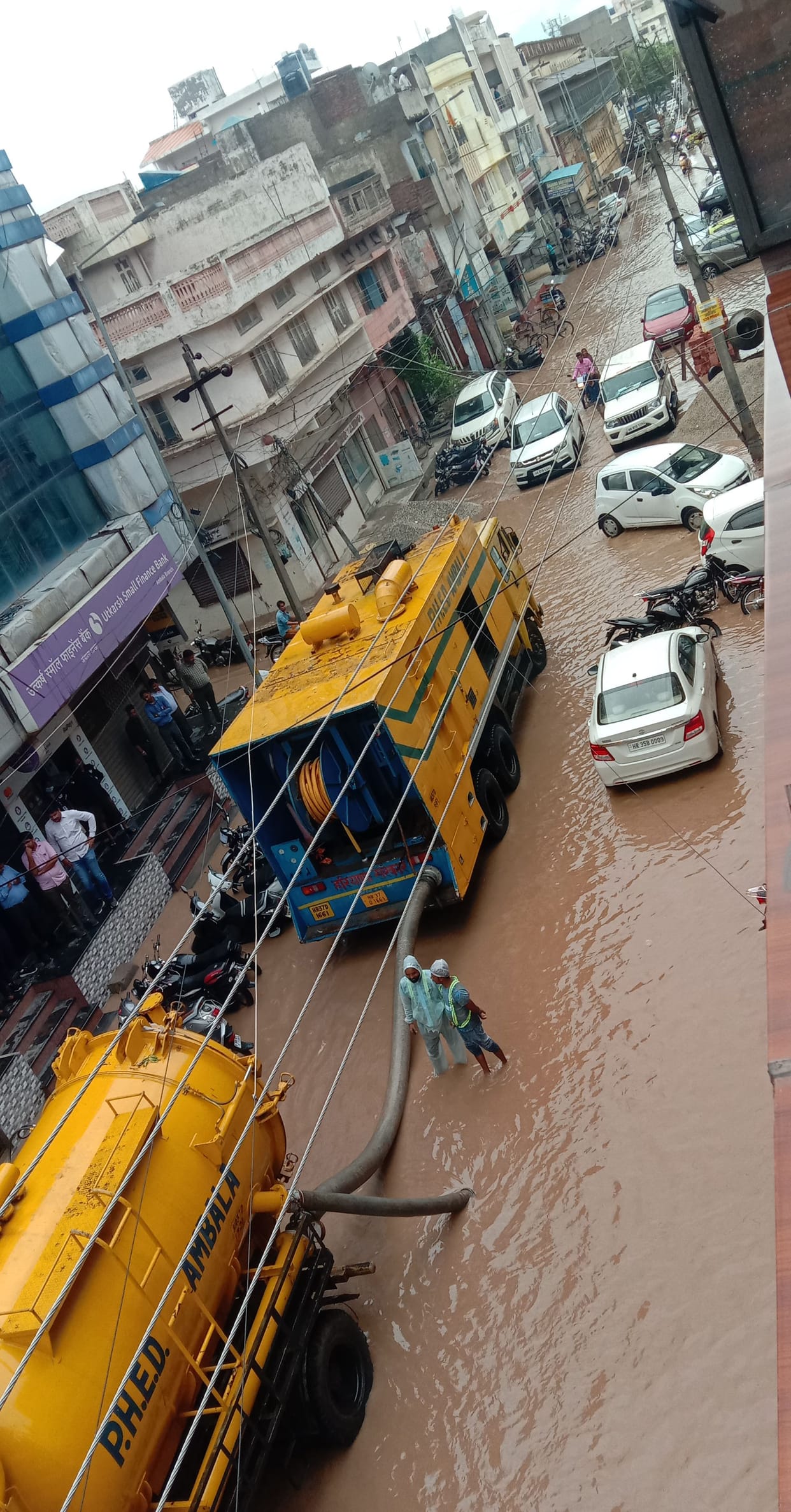 Injury to rain arrangements, waterlogging in temples too