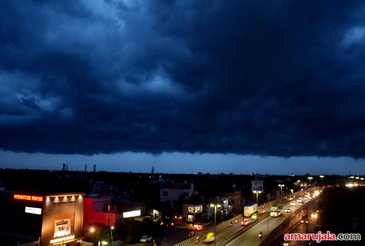 rained in ्elhi-ncr on Monday evening people got relief from the heat