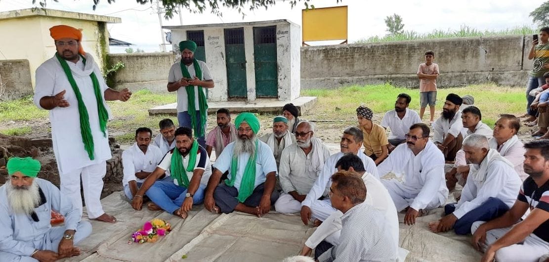 Said Gaurav Tikait, the government is bent on ruining the farmers