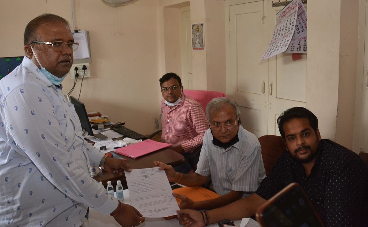 Nomination for the committee of Shri Digambar Jain Vahalna Mandir