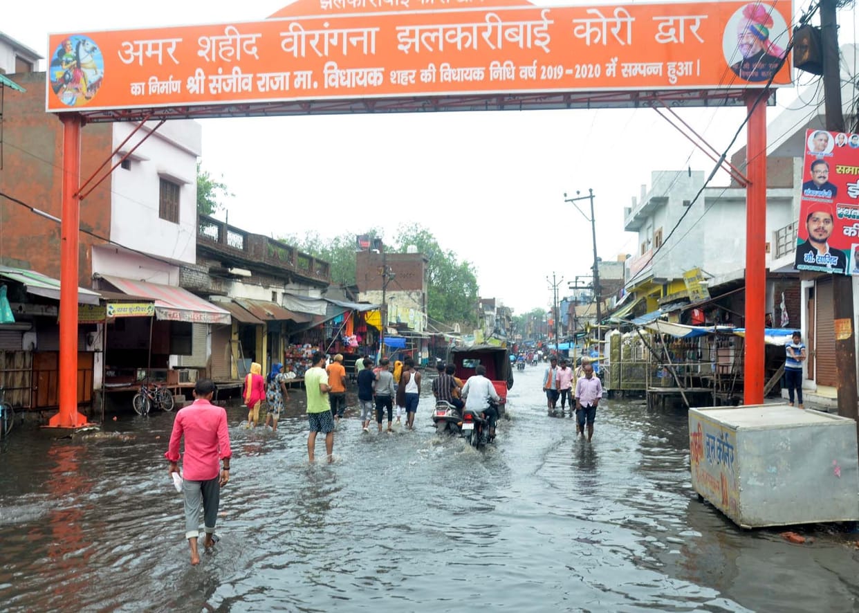 Rain in Aligarh