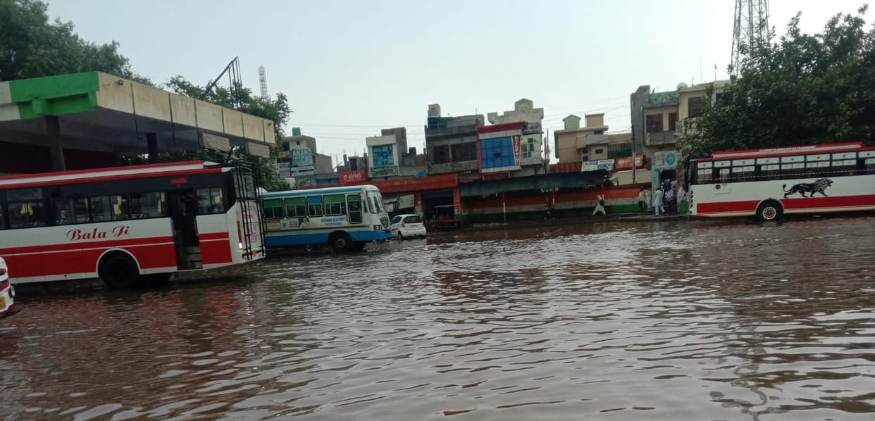 58 mm rain in Kulan and 8 mm in Fatehabad