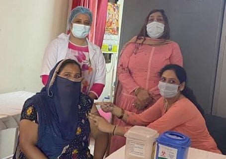 Now vaccination of pregnant women will be done at Pink Booth