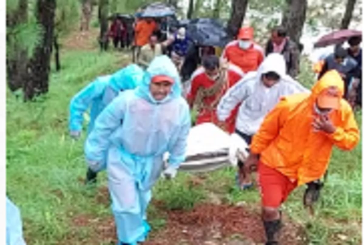 Ghaziabad NDRF battalion finds out deadbody of missing man since cloud burst in Uttarkashi