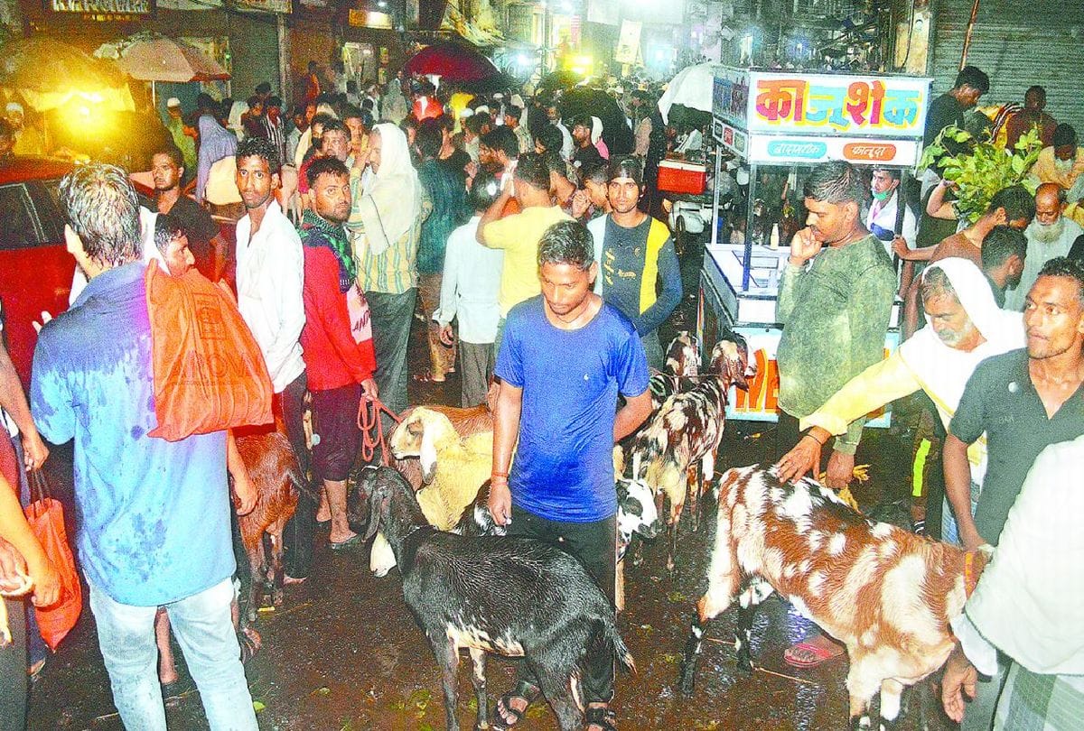 Eid al-adha bakrid celebration in agra