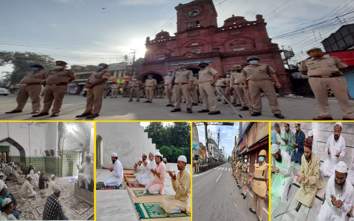 Eid-ul-Azha: namaz payed for peace and blessings In various districts of western UP including Meerut