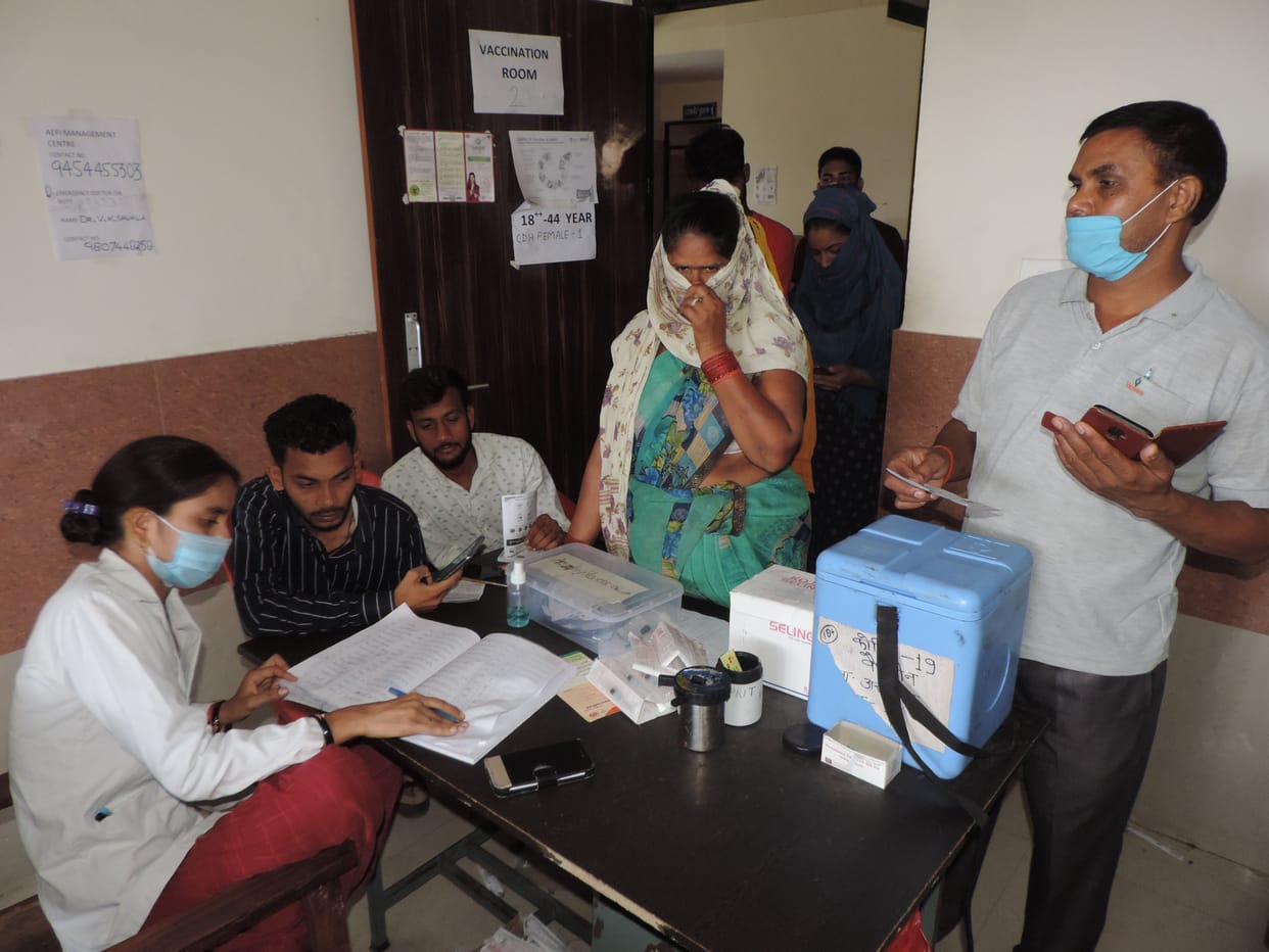 District hospital got 200 doses of vaccine