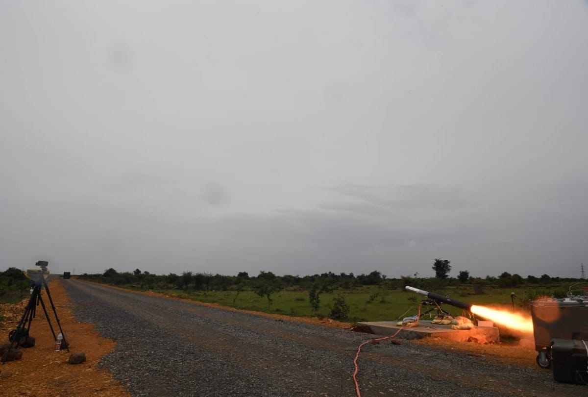 DRDO successfully flight tested indigenously developed low weight, fire and forget Man Portable Anti Tank Guided Missile, MPATGM