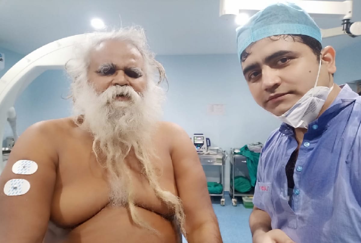 The heart of a 100 year old saint is beating like a 25 year old young man