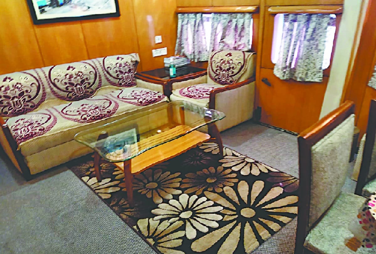 Home experience will be available in the train, rail car is coming for tourists