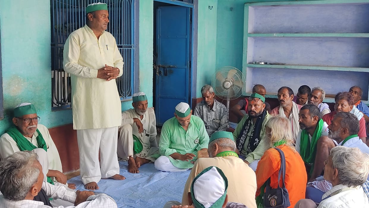 Farmers will travel to Delhi on August 1