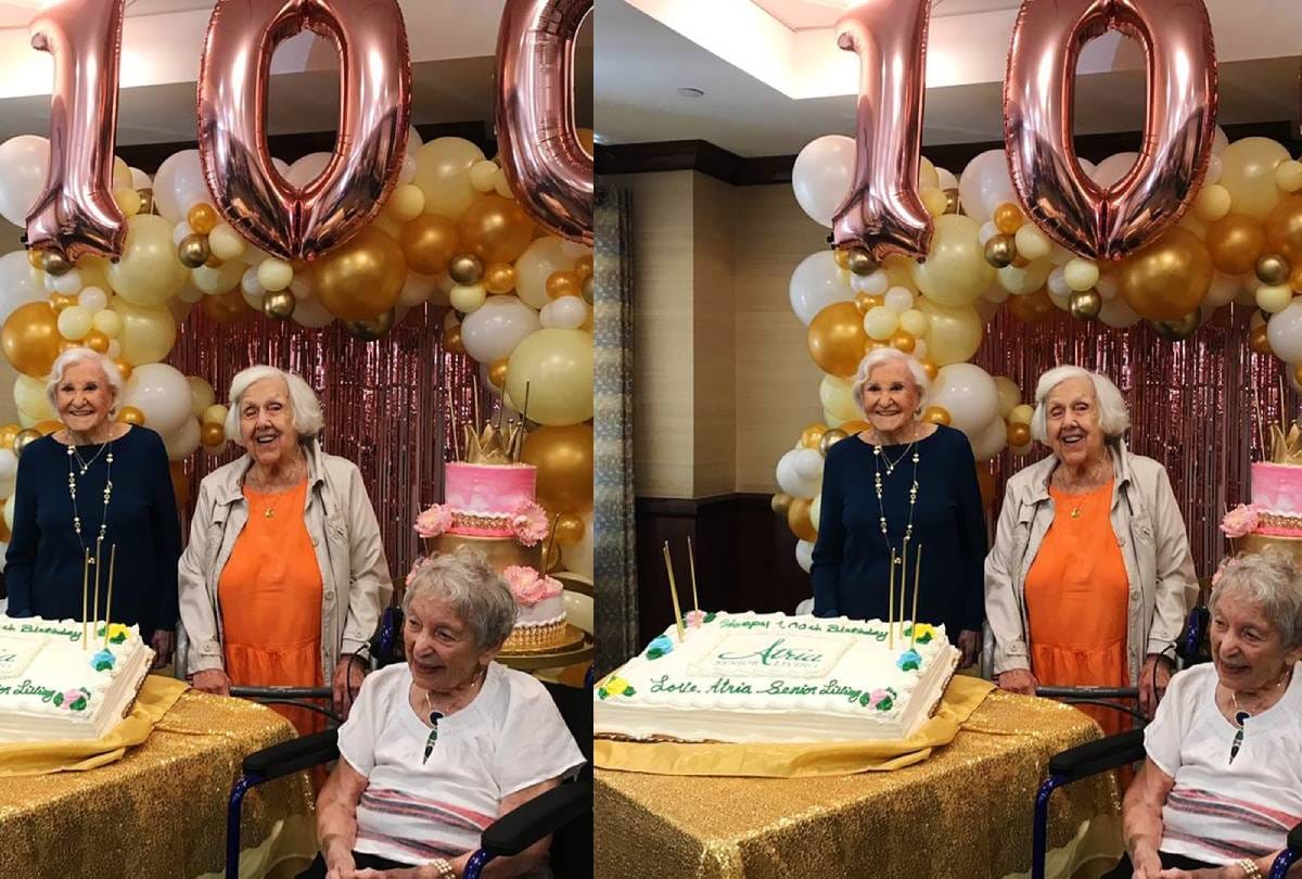 Three friends of America got vaccine on completion of 100 years celebrated birthday