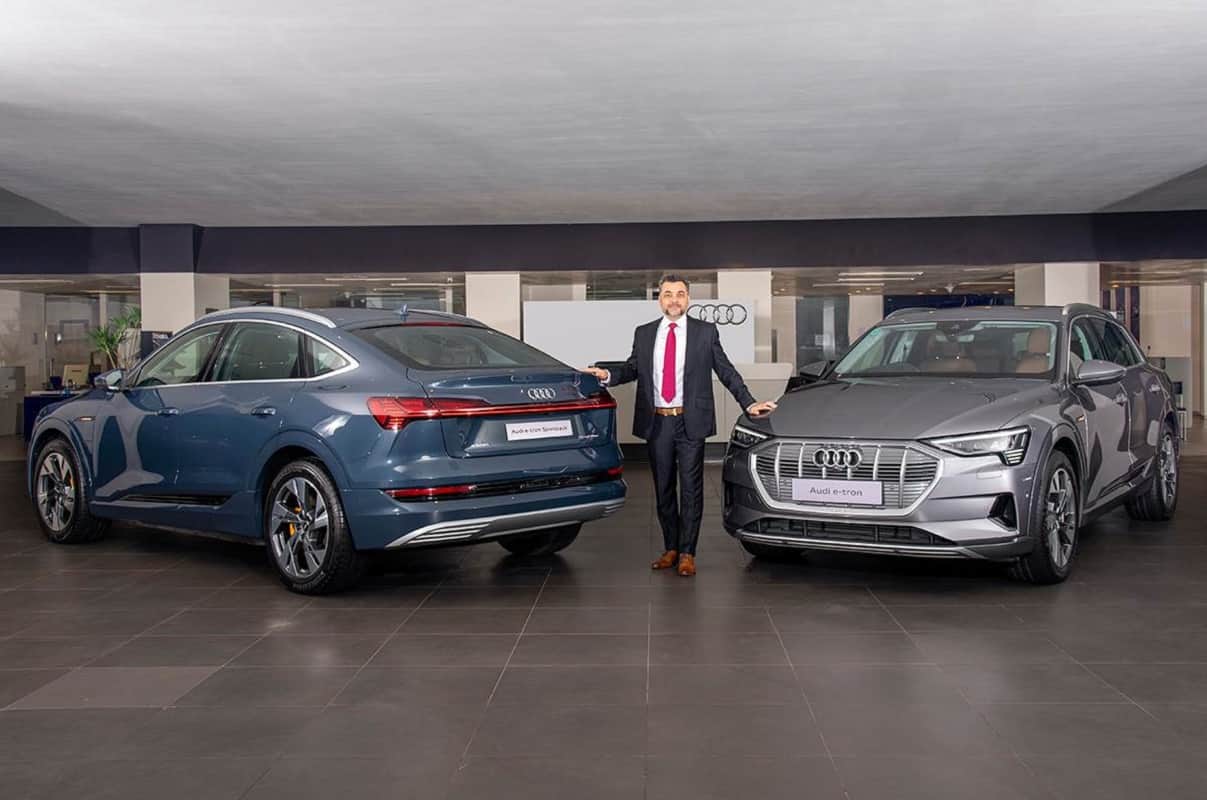 Audi e-tron Audi e-tron Sportback launched in india audi e tron range km know price features specs and all details