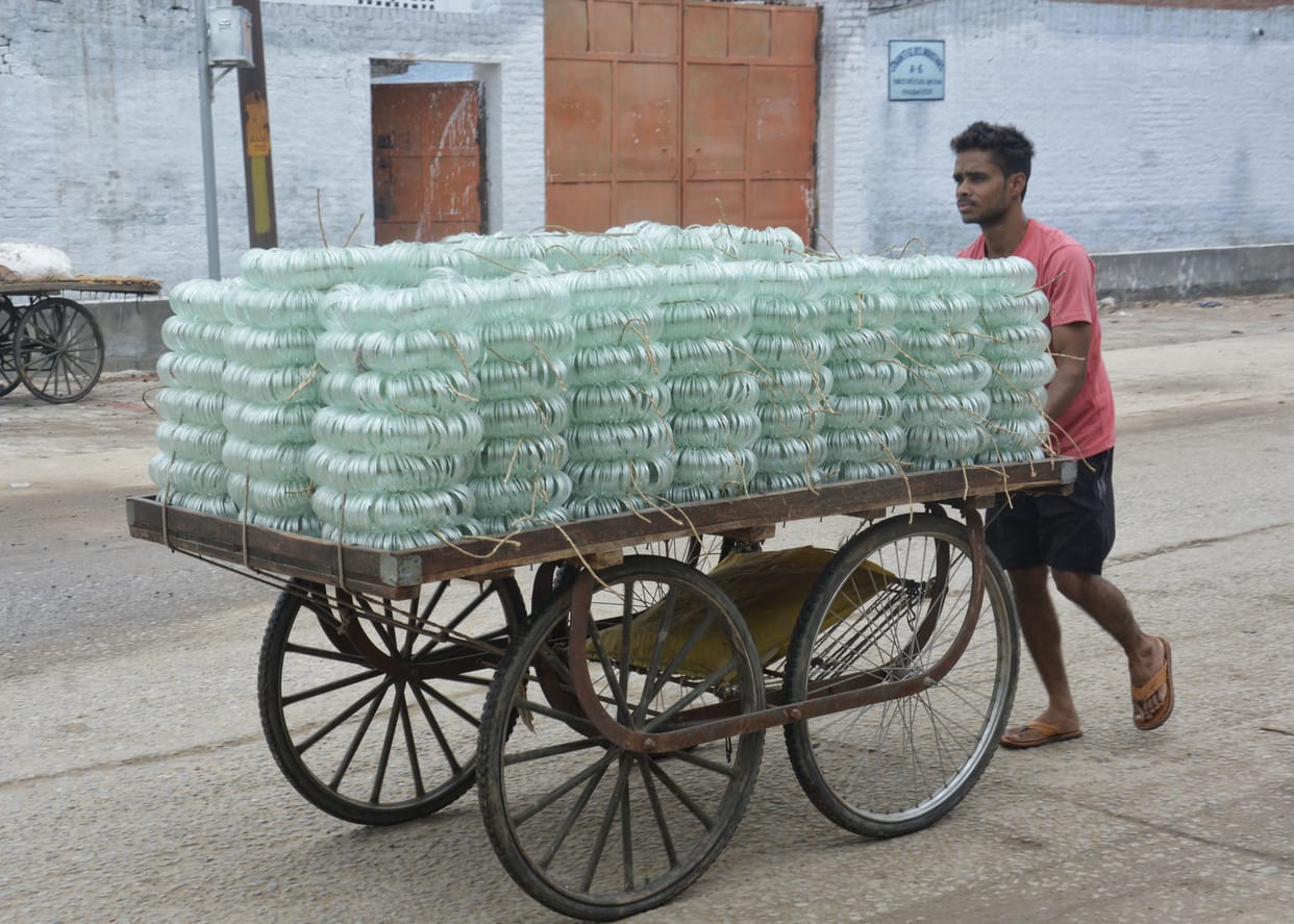 Industrial activities returned on track in bangle industry