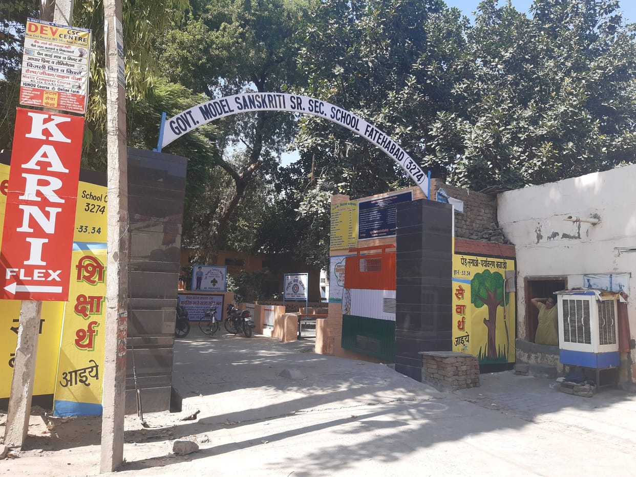 Harmonium and tabla will now be heard in model sanskriti schools