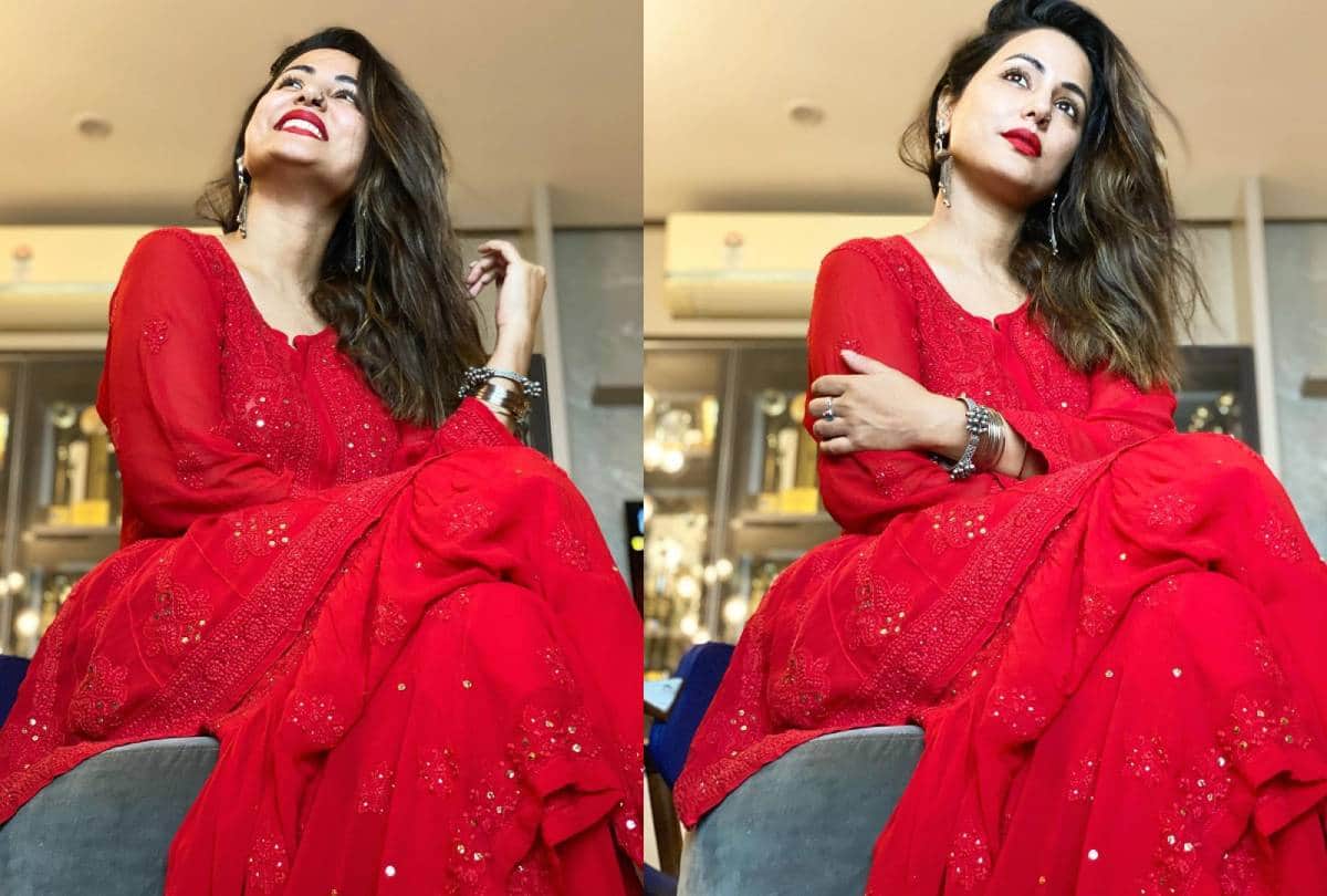 Fashion tips Hina khan latest eid 2021 celebration pictures photos goes viral