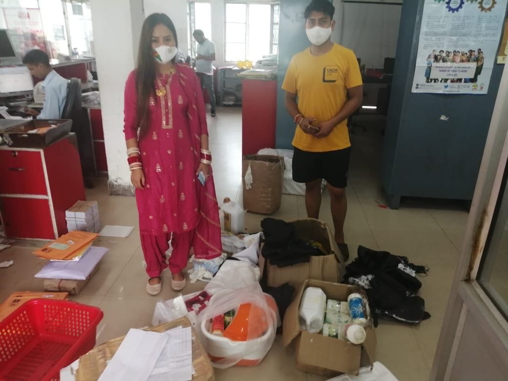 Goods missing from the parcel of Jogindernagar post office