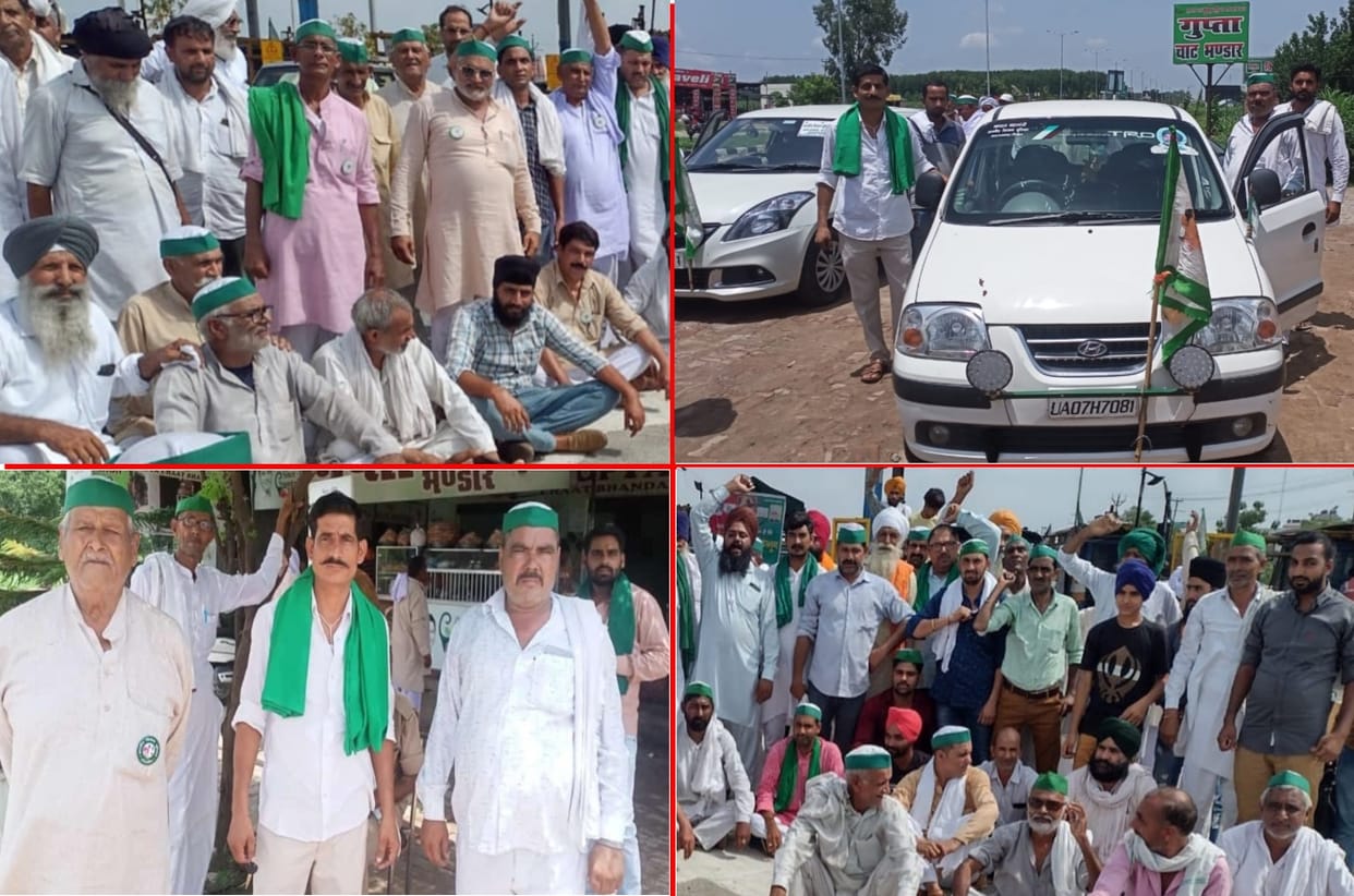 farmers protest delhi kisan andolan: hundreds of uttarakhand farmers traveled to delhi for parliament march