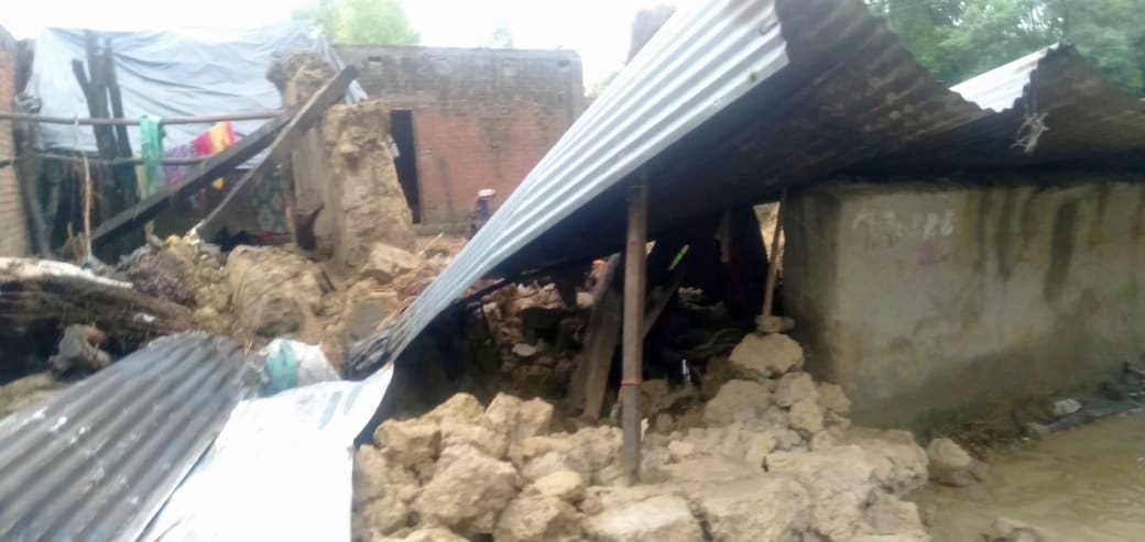 Seven including couple died due to wall collapse